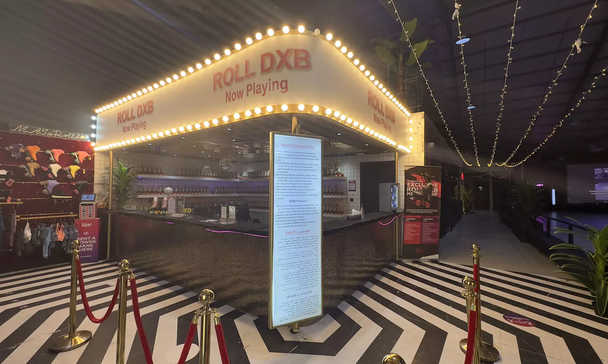 Entry to UAE’s First Roller-Skating Lifestyle Hub