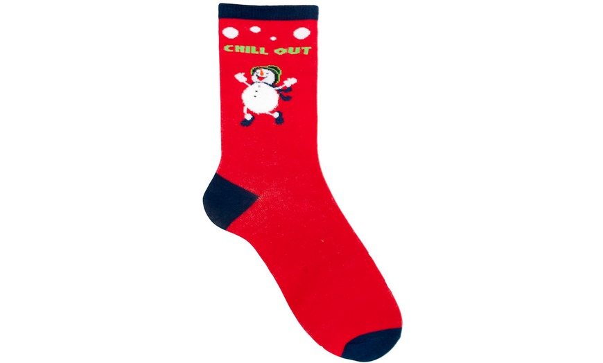 Image 4: Men's Christmas Socks