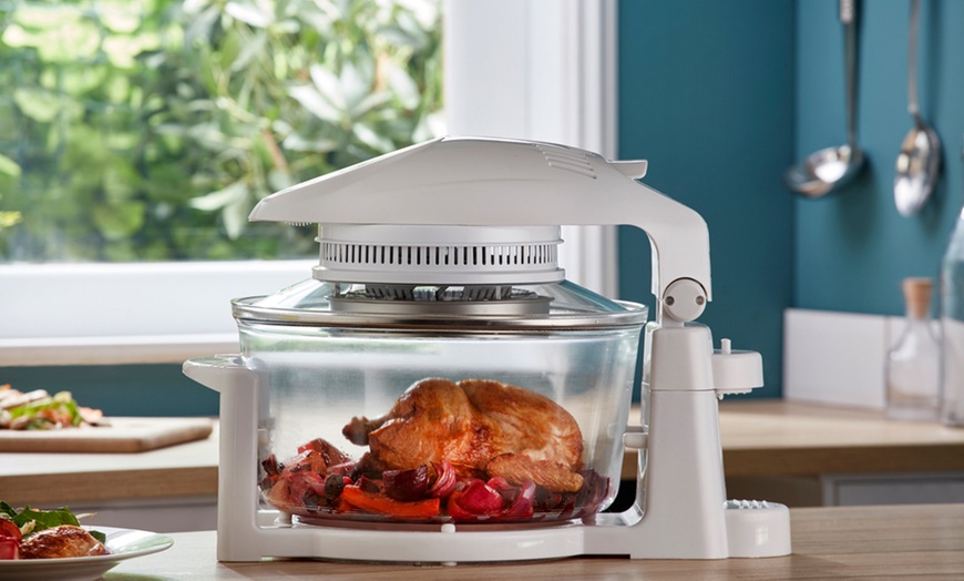 halogen ovens with hinged lid groupon