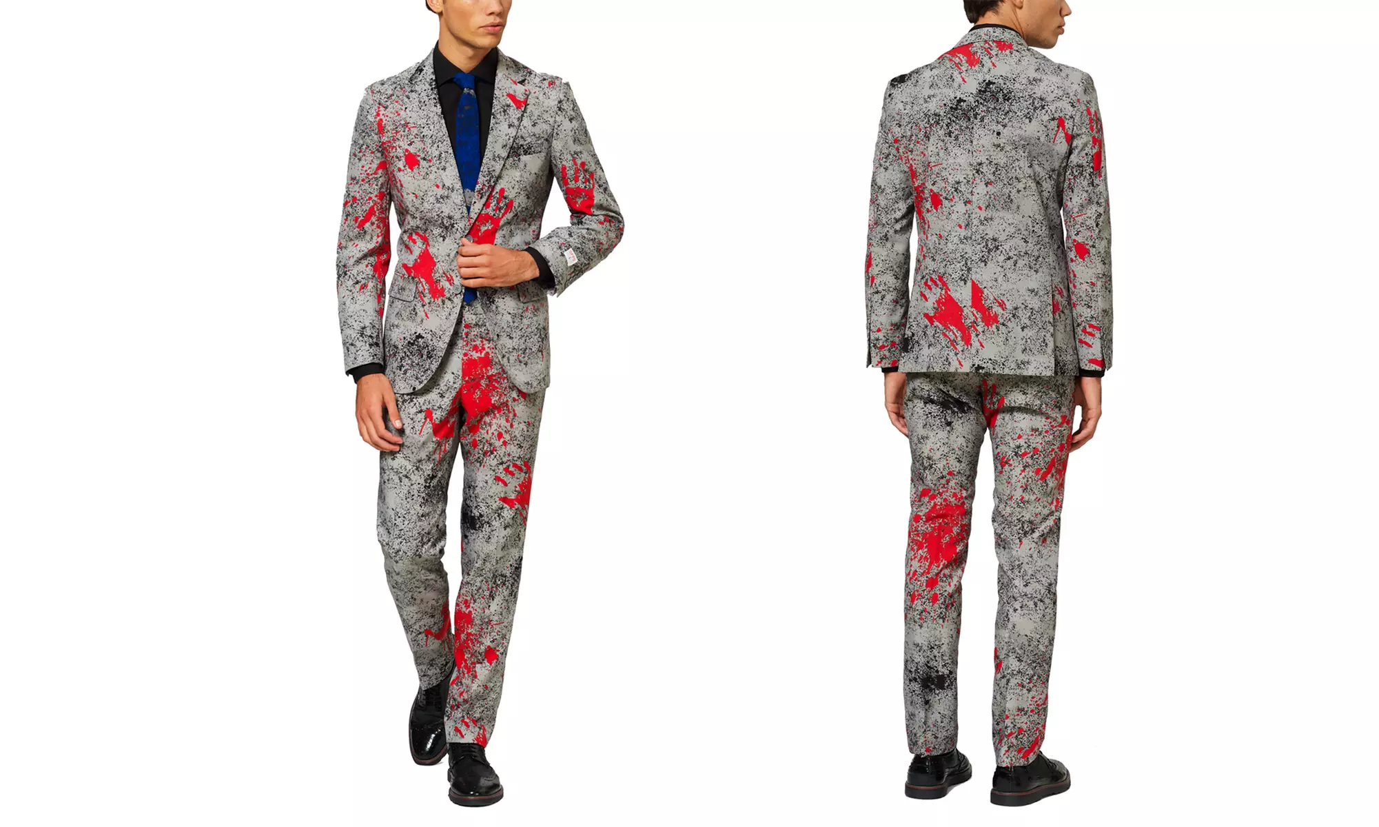 OppoSuits Men's Slim-Fit Halloween Suit (36-52) - Second Medium