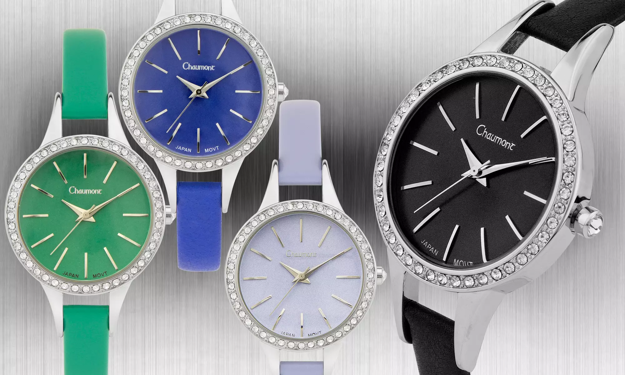 Chaumont Kiri Women's Slim Leather-Strap Watch - Primary Image