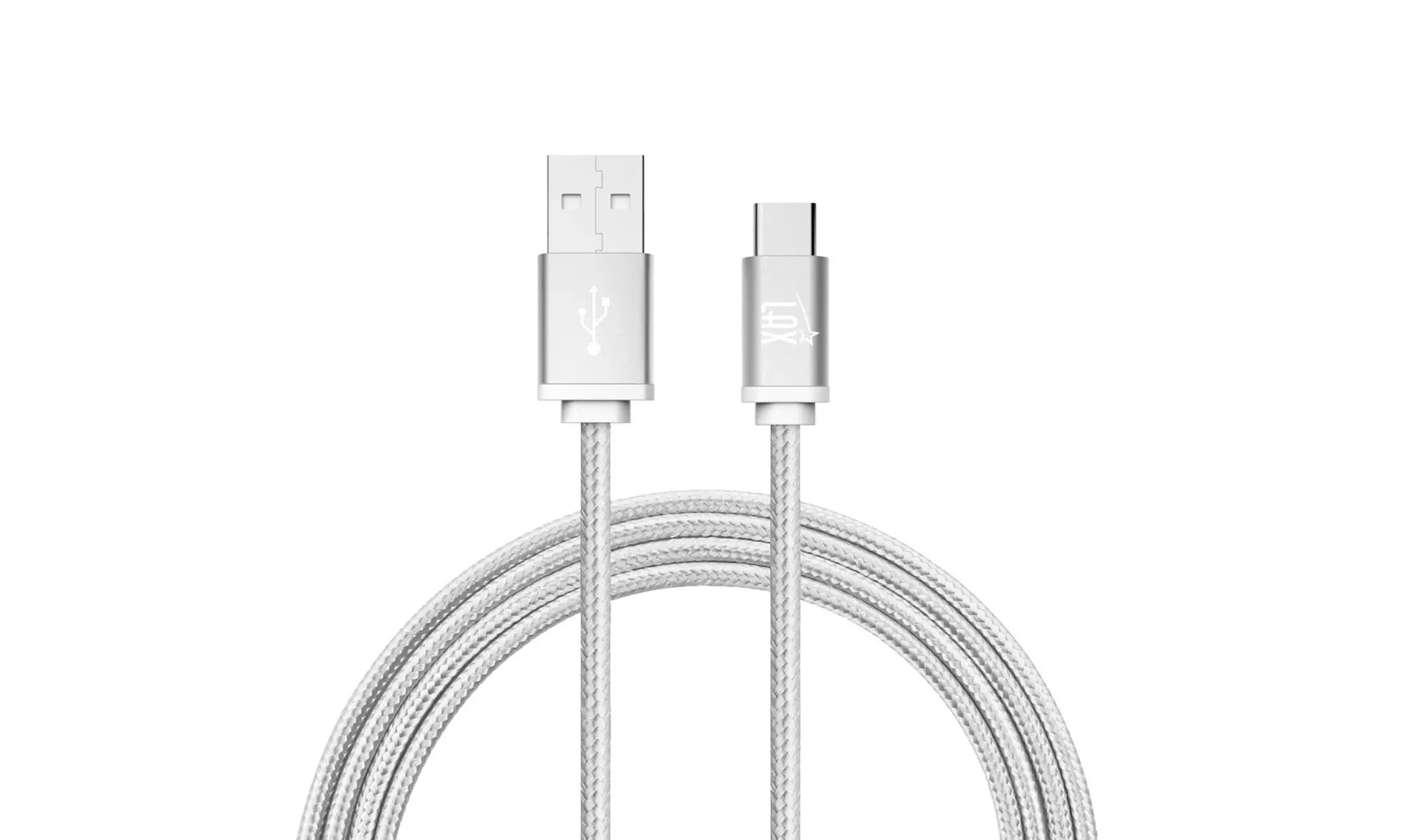 LAX 6Ft. USB Type C to USB Braided Nylon Cable (1-, 2-, or 3-Pack) - Image 4