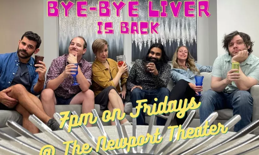 "Bye Bye Liver": Chicago's Drinking Game Comedy Show (Through December 17) - Primary Image