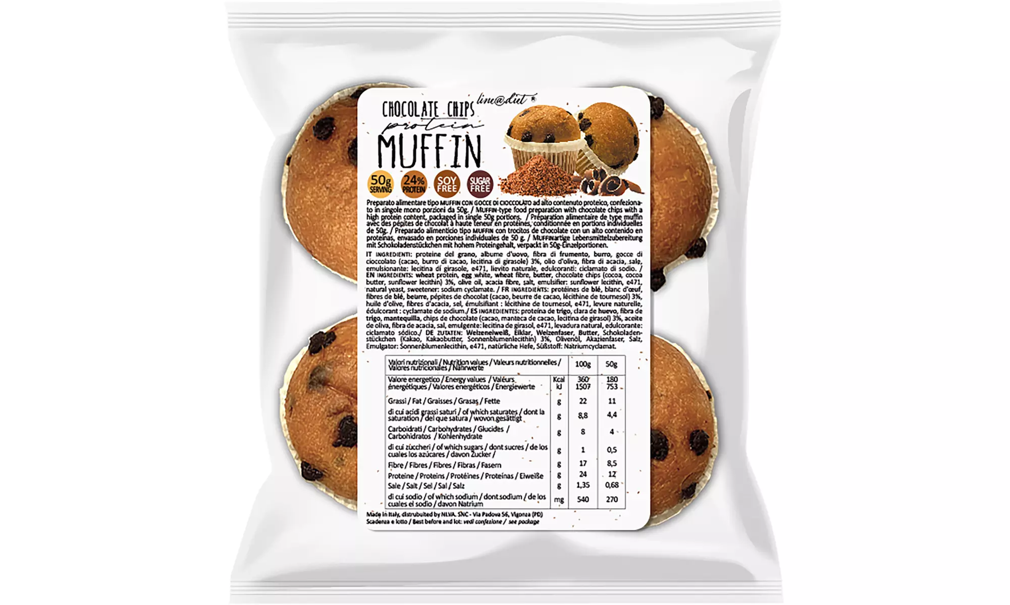 Keto Snack Dolci Pronti Line@, in 9 varianti diverse