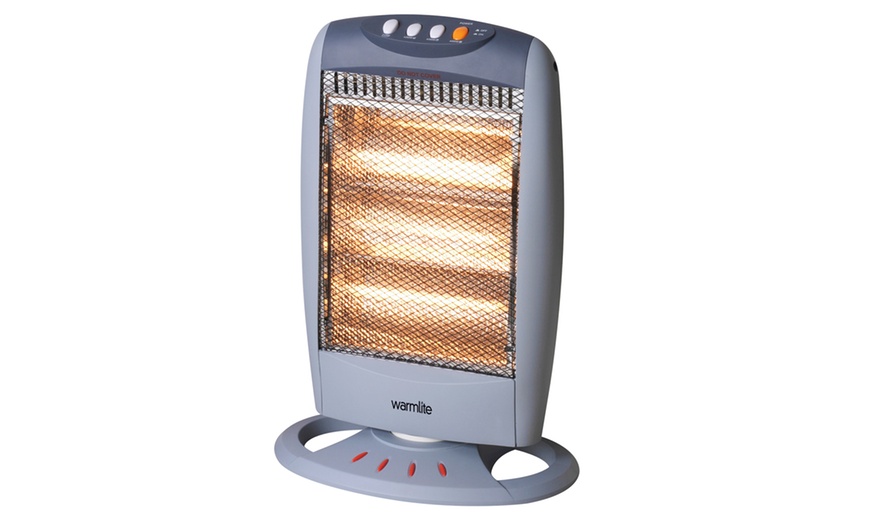 Image 3: Warmlite Halogen Heater 1200W