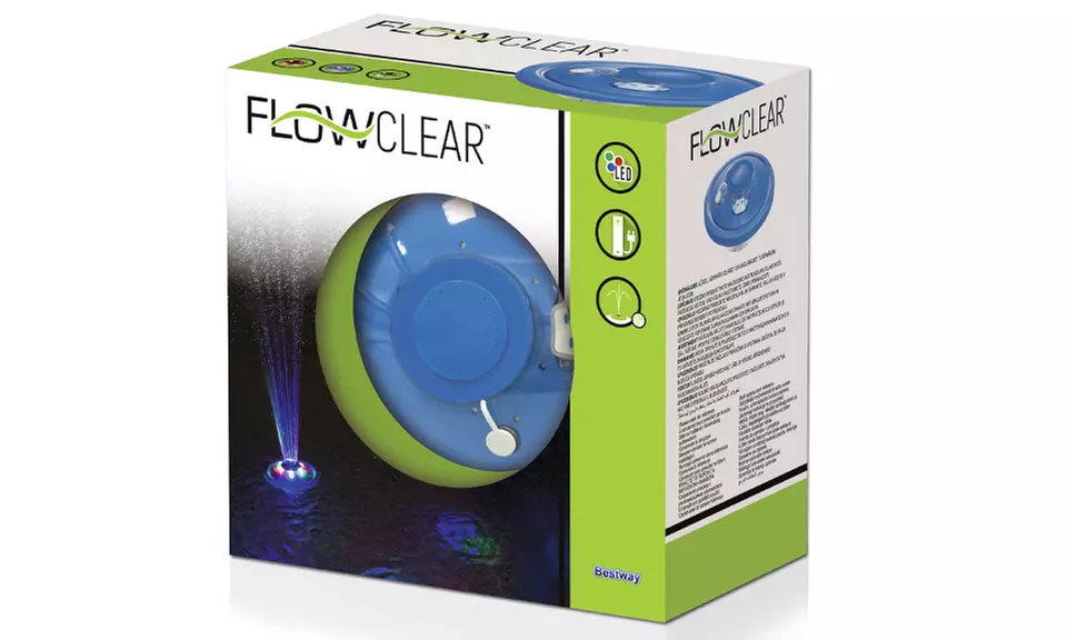 Fuente flotante de luz led multicolor Bestway - Second Medium