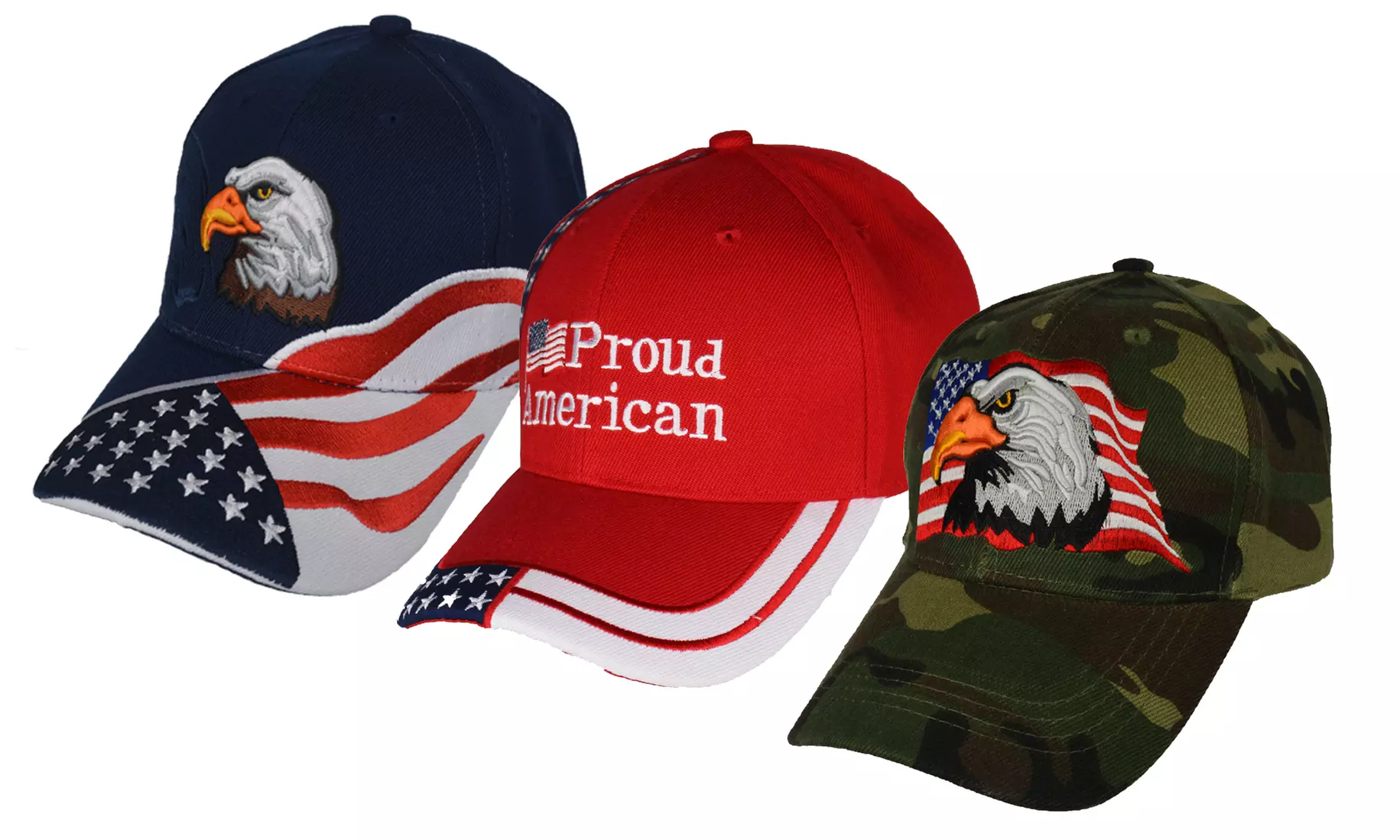 Men's Patriotic Hat - Primary Image