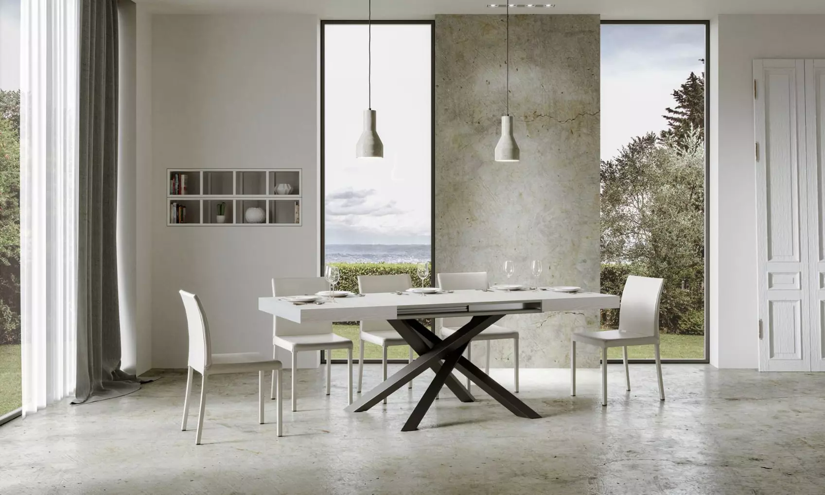 Ausziehbarer Esstisch „Volantis“