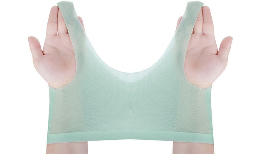 Image 6: Women's Seamless Breathable Push Up Bras