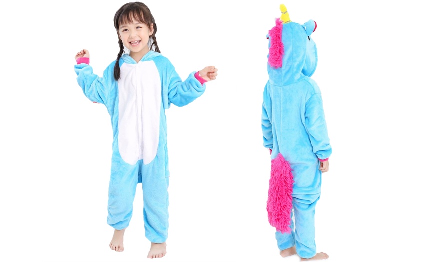 Image 10: Kids' Unicorn Onesie