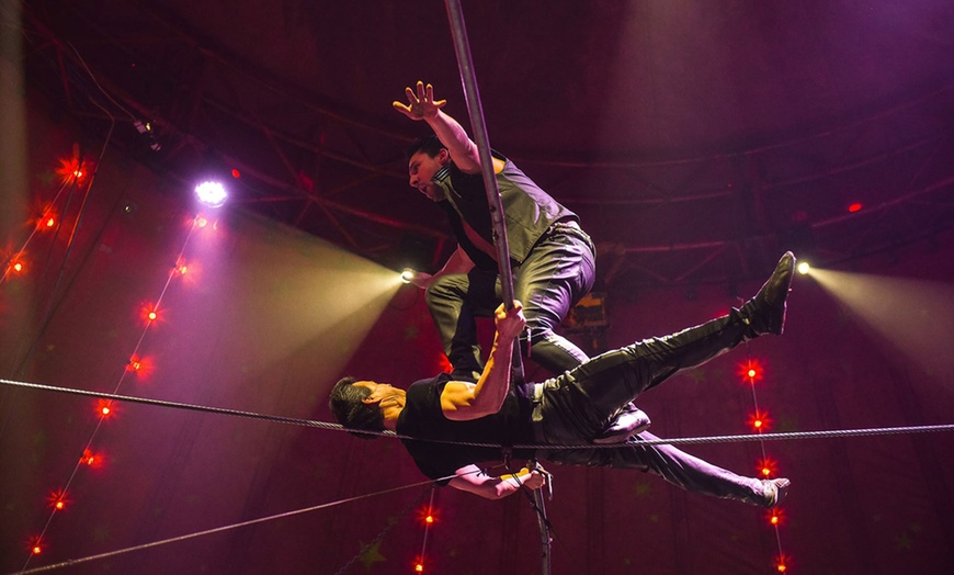 Image 2: Get Ready for Thrills, Laughs & Dazzling Stunts with Circus Zyair!