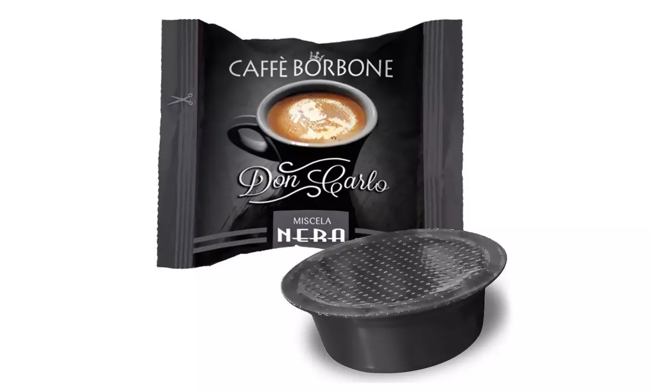 Fino a 800 capsule di caffè Borbone Don Carlo