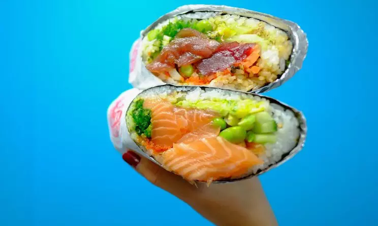 Sushi, Poke Bowls, and Sushi Burritos at Noka (Up to 43% Off). Three Options Available. - Primary Image