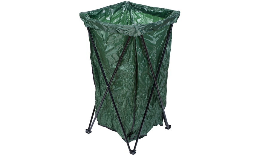 Image 2: Reusable Folding Waste Bag Stand