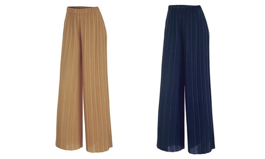 Image 11: Women's Pleated Trousers