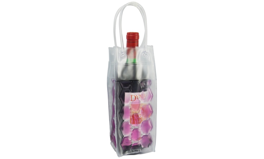 Image 5: Vivo Wine Bottle Cooler Gel Bag