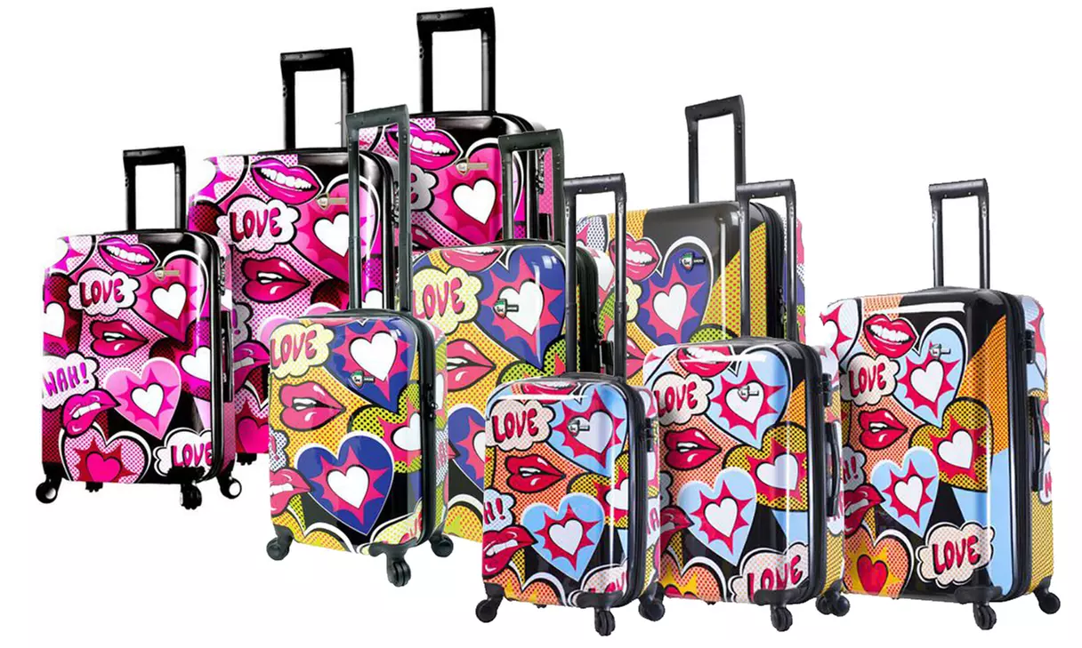 Mia Toro Italy Amore Hardside Luggage Set (3-Piece) - Primary Image