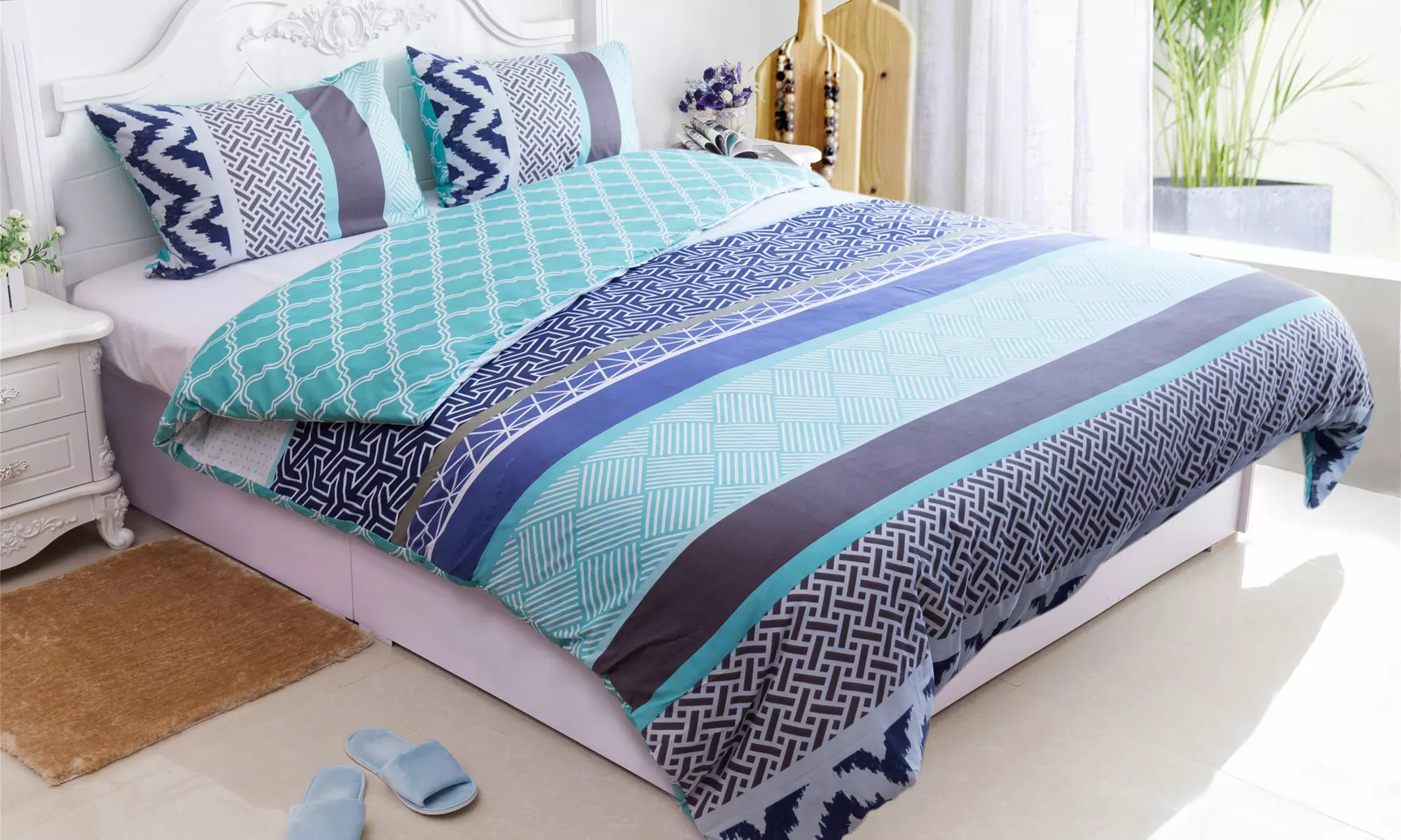 Microfiber Duvet Cover Set (3-Piece) - Primary Image