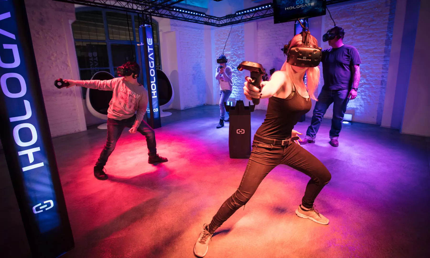 Four, Eight, or Twelve Games of Hologate Virtual Reality at Royal Pin (Up to 38% Off) - Second Medium
