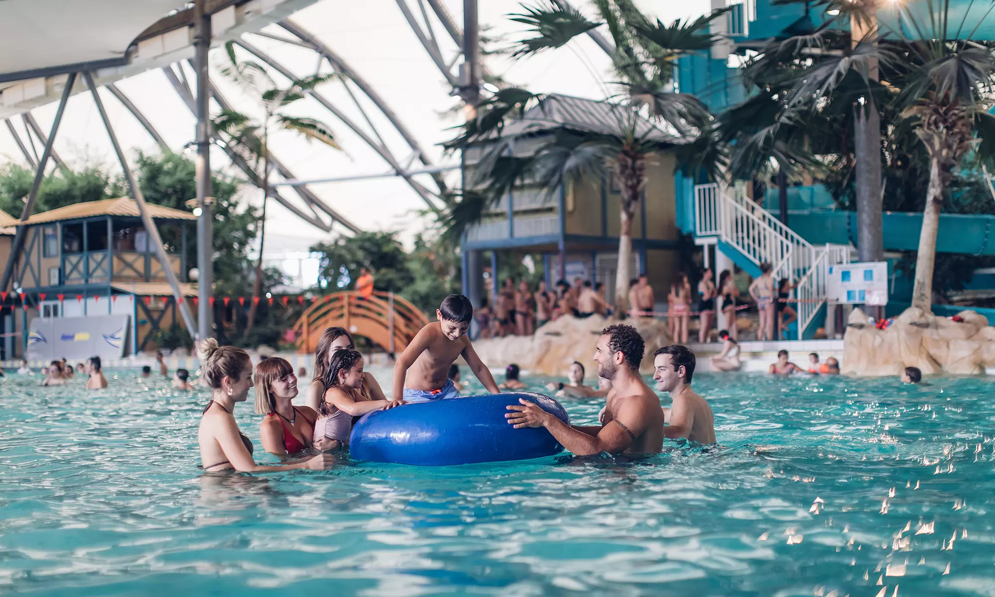 Profitez d'un espace aquatique géant de 10 000 m²