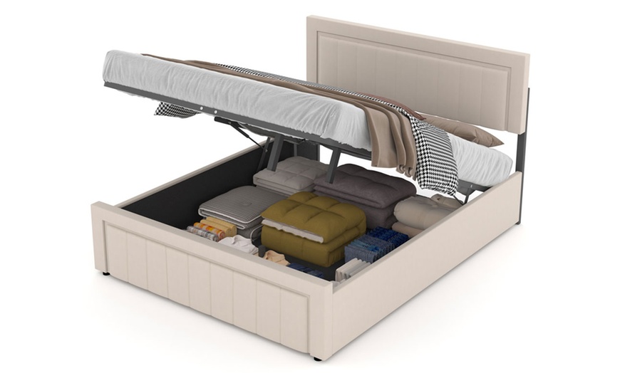 Image 4: Lit contemporain avec coffre de rangement Topeka, Kocoon