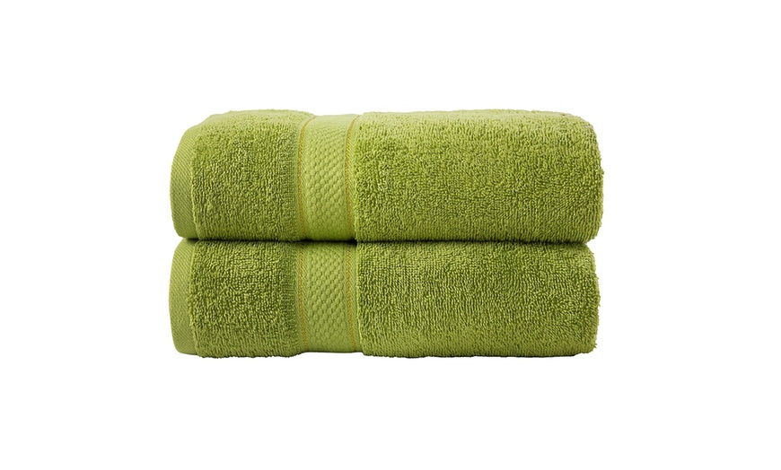 Image 38: 100% Cotton Towel Set