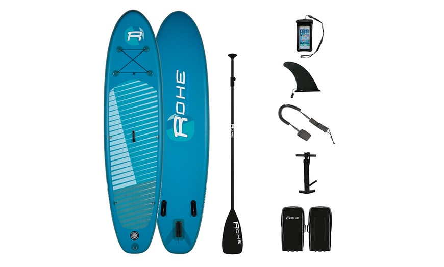 Image 10: Tabla de stand-up paddle hinchable o leash de Rohe