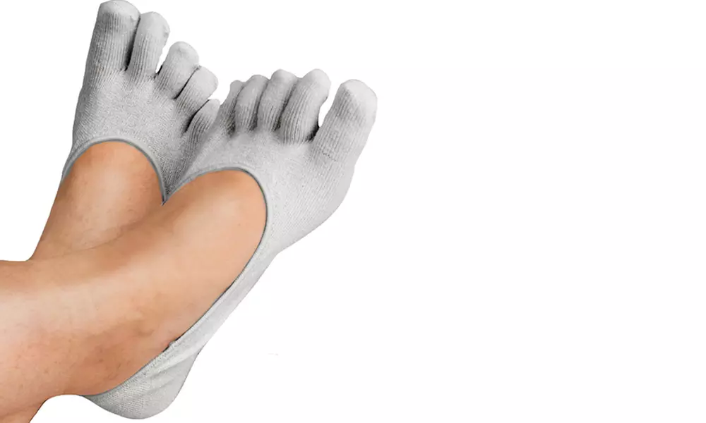 Therapeutic Gel Toe Socks (2-Pairs) - Second Medium