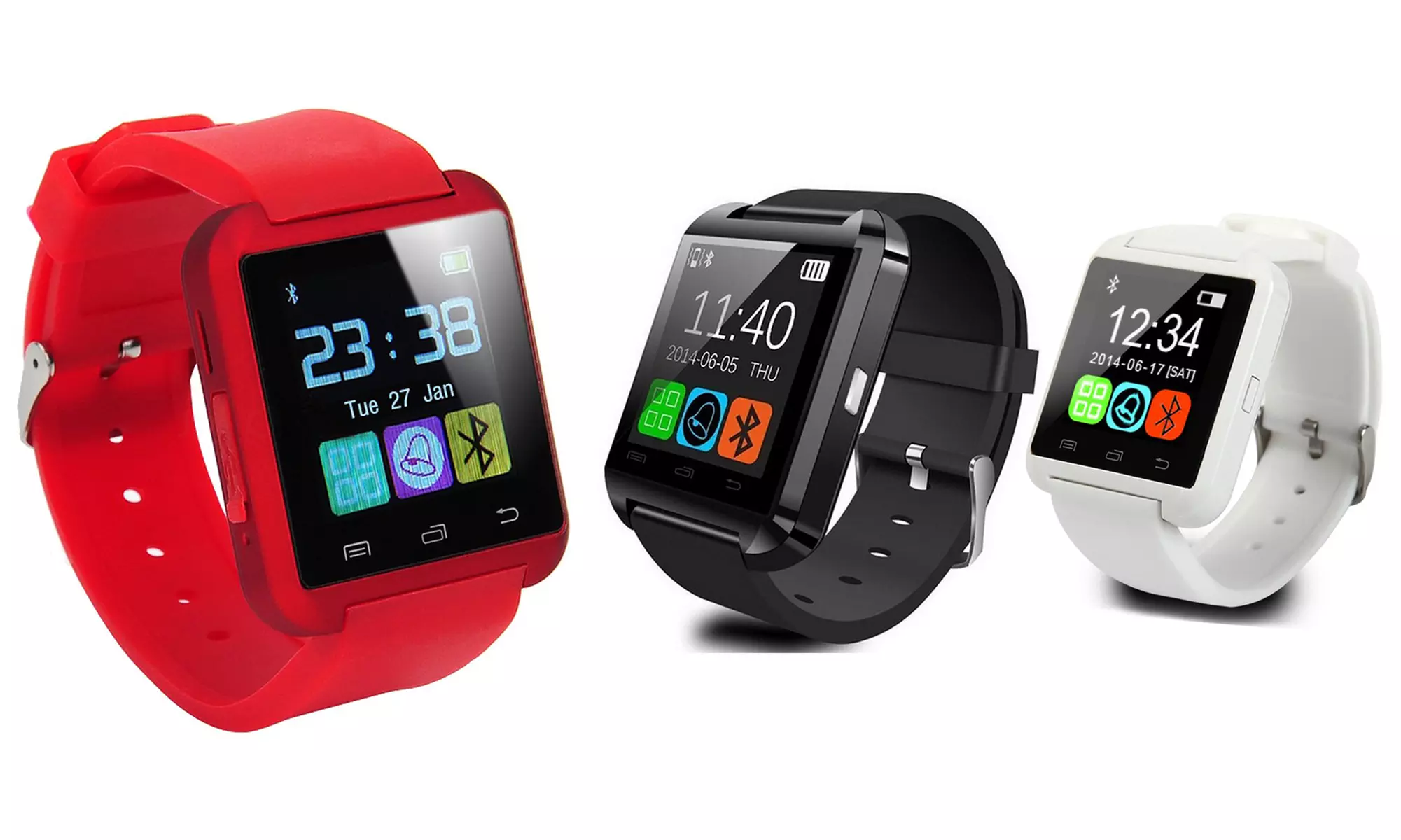 1x, 2x oder 3x multifunktionale Smartwatch U8 in der Farbe nach Wahl - Primary Image