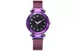 Montre femme en acier inoxydable et bracelet en maille - Second Medium