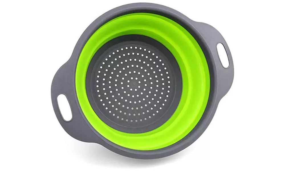 Panier égouttoir pliable