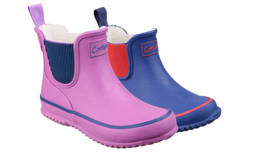 Image 1: Cotswold Kids' Wellingtons