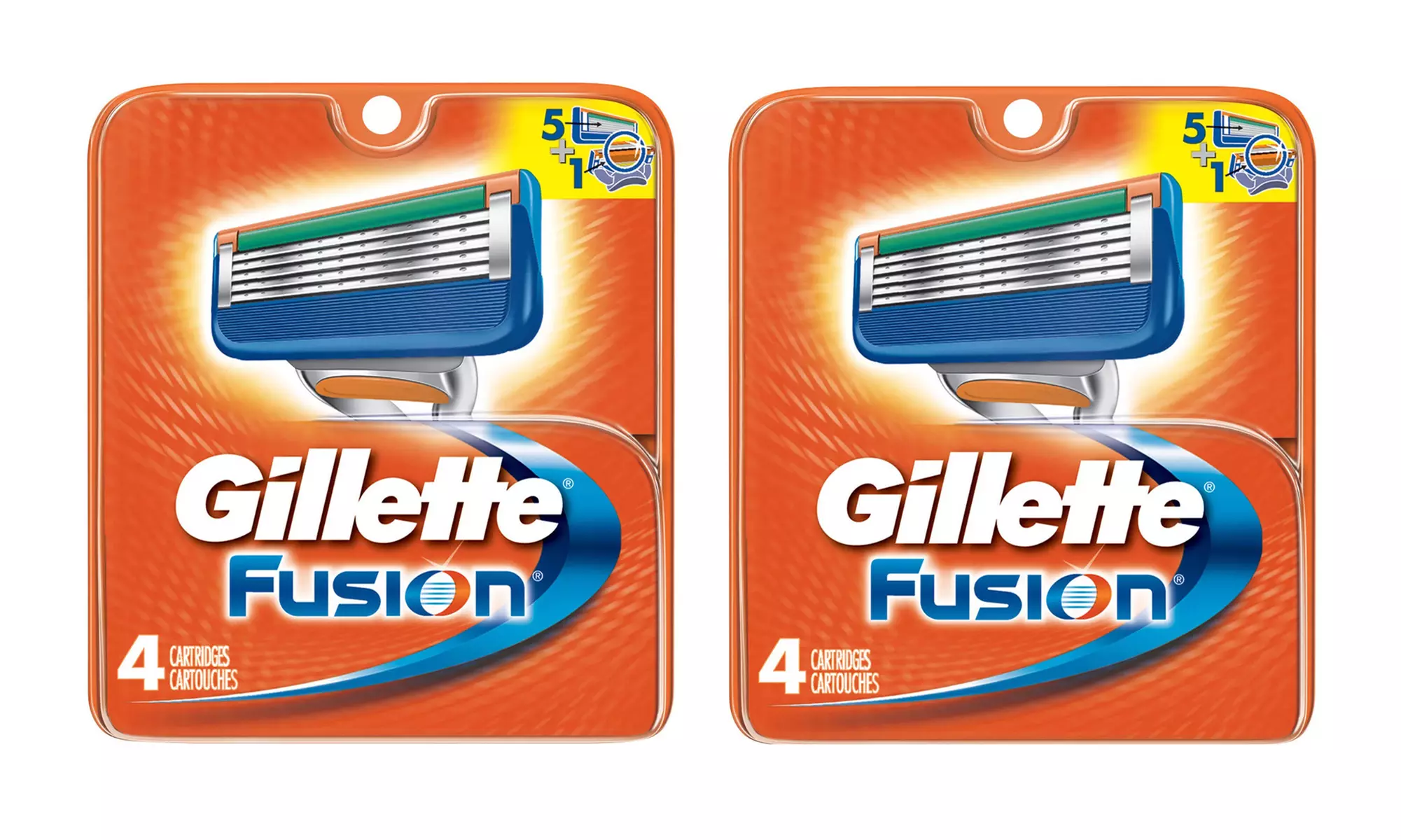 Gillette Fusion Razor Cartridges (4- or 8-Pack) - Primary Image