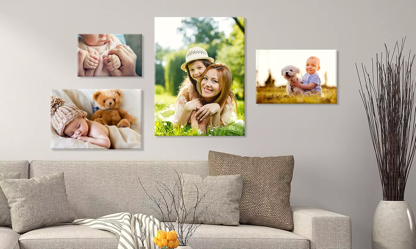 One Premium Quality Photo Canvas Prints with Hanging Hardware from Fabness (Up to 88% Off). Five Sizes Available - Second Medium