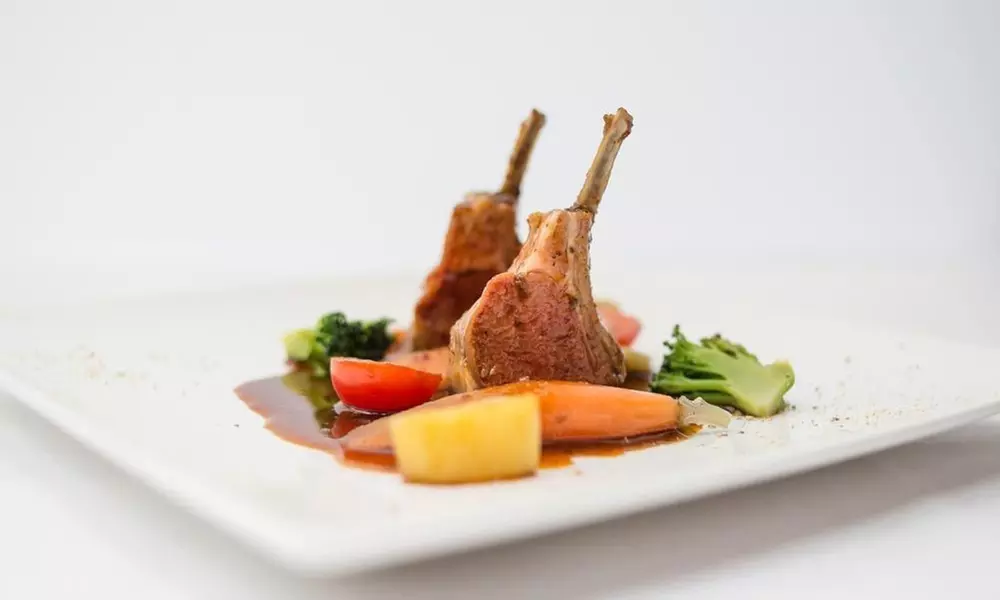 Gastronomische lunch of diner