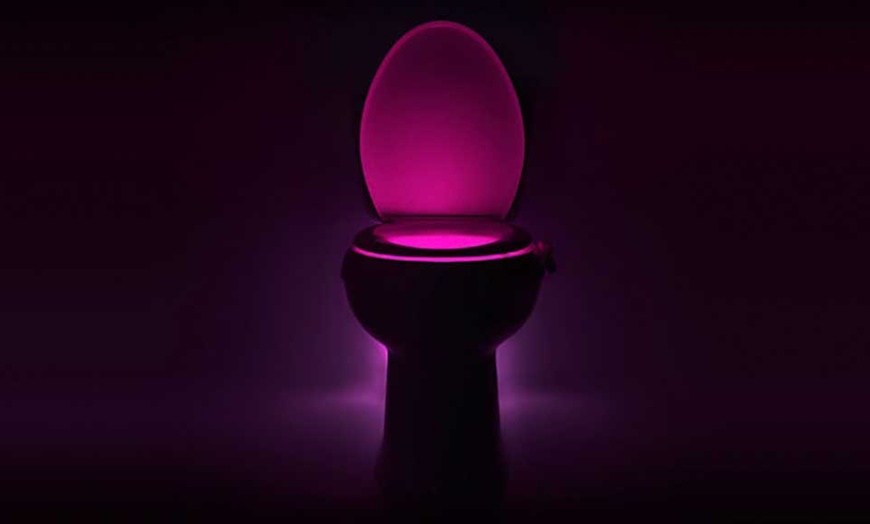 Image 11: 1, 2 o 4 luci notturne a LED per WC con sensore di movimento