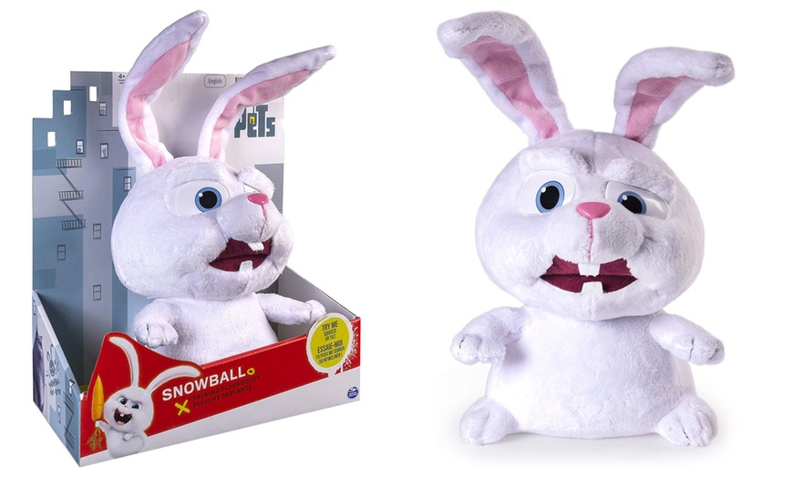 Image 2: Snowball Deluxe Talking Plush Toy