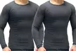 1 conjunto de ropa térmica, 2 pantalones o 2 tops para hombres - Second Medium