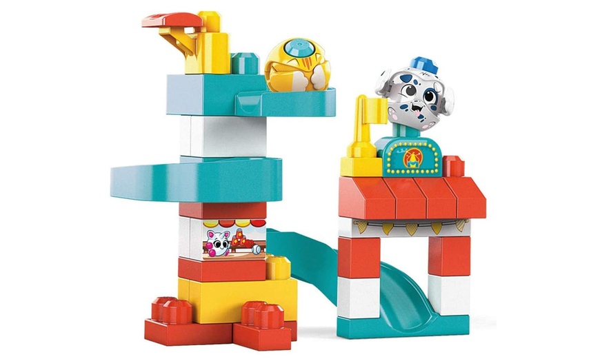 Image 2: Fisher-Price Mega Bloks 35-Piece Amusement Park