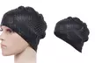 Swim Bathing Swimming Caps for Men Women Retro Style Silicone Hat - Second Medium
