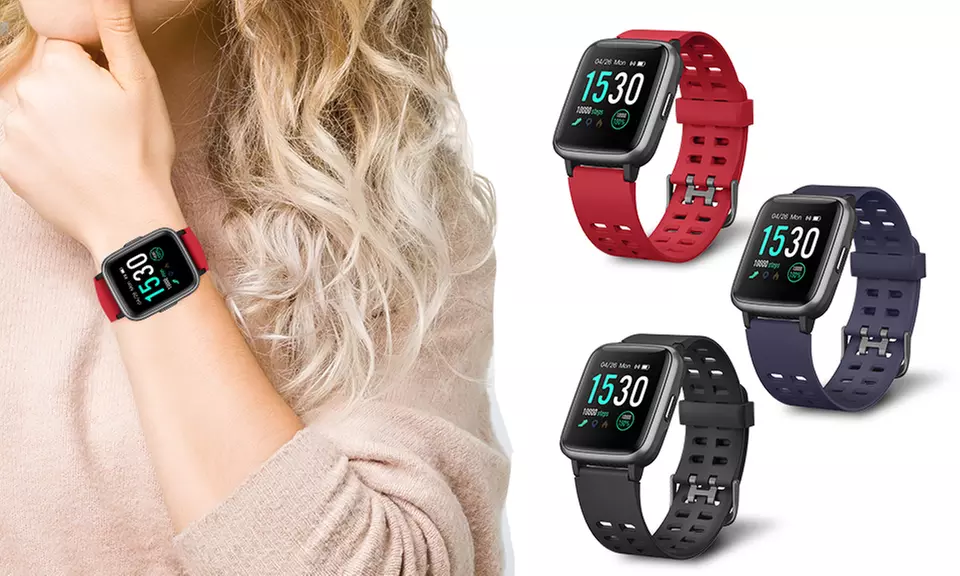 Montre fitness aquarius, 7 modes d'entraînement : course à pied, marche à pied, vélo, basketball, football... - Primary Image