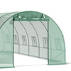 Image 5: Outdoor Walk-in Tunnel Steel Greenhouse with PE Cover