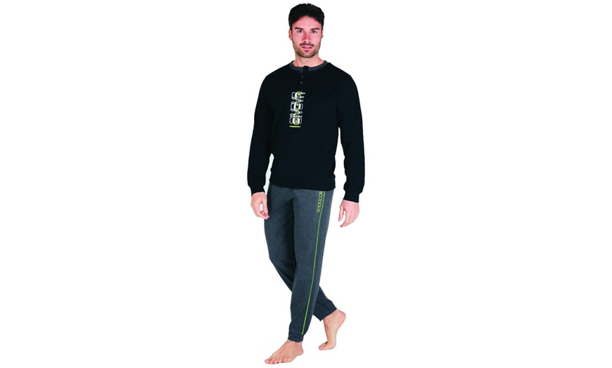 Image 13: Tuta Homewear Givova da uomo in caldo cotone