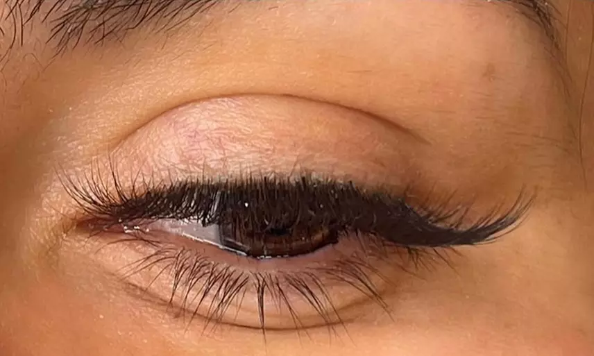 Natural Camelia Lash Extensions Full Set & Hybrid Soft Glam Full Set