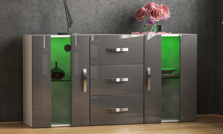 Image 3: Astro LED Sideboard