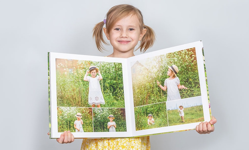 Image 1: Immortalise Your Memories in Personalised Lay-Flat Photobook