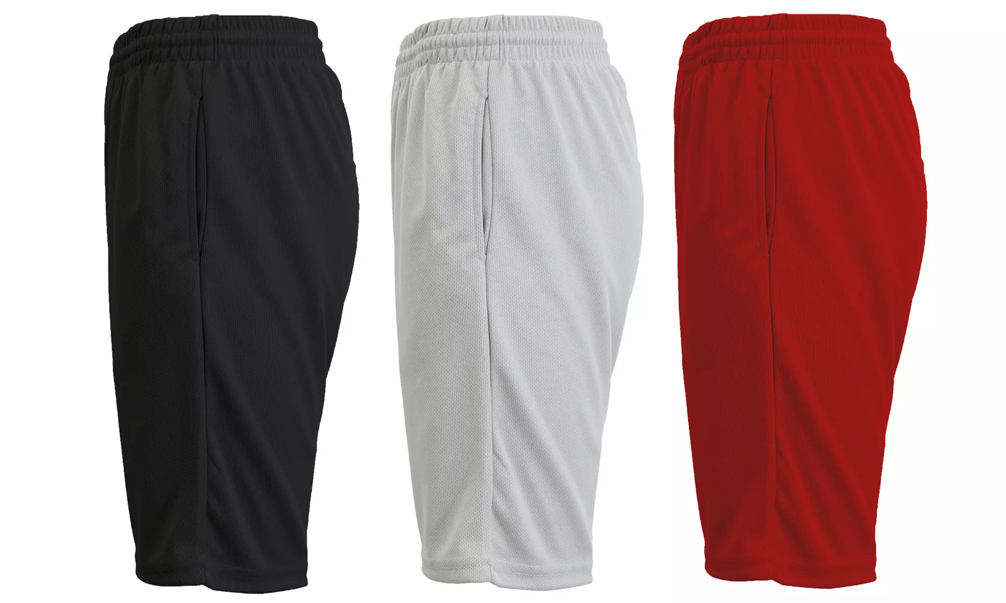 3-Pack Men's Active Performance Shorts (S-2XL) in Multiple Colorways