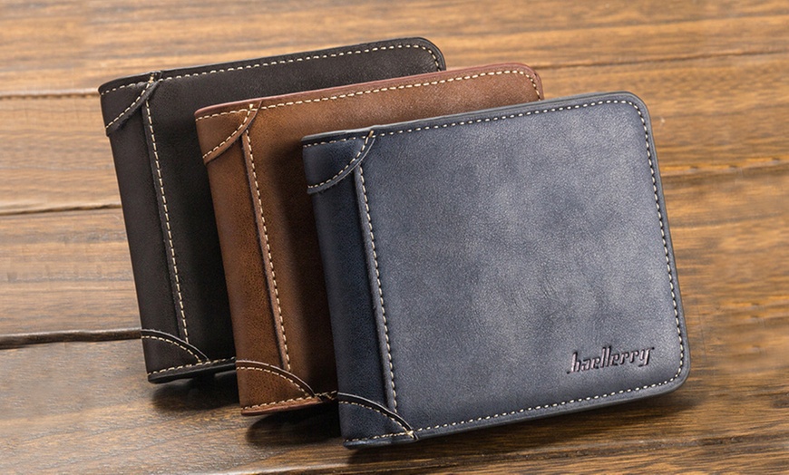 Image 1: Genuine Leather Baellerry Wallet