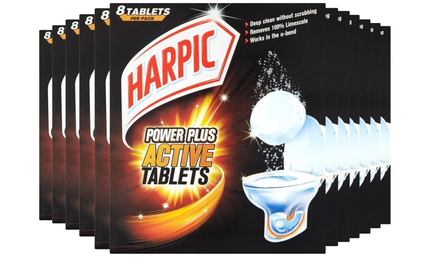 Image 6: 6-, 12- or 24 Packs of Eight-Piece Harpic Power Plus Tablets