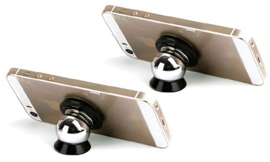 Image 4: 1 ou 2 supports magnétiques pour smartphone